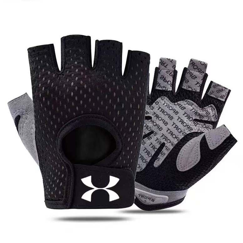 Sports and fitness gloves, breathable