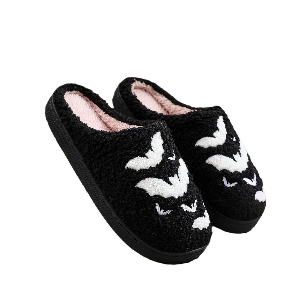 Halloween Plush Slippers Funny Design