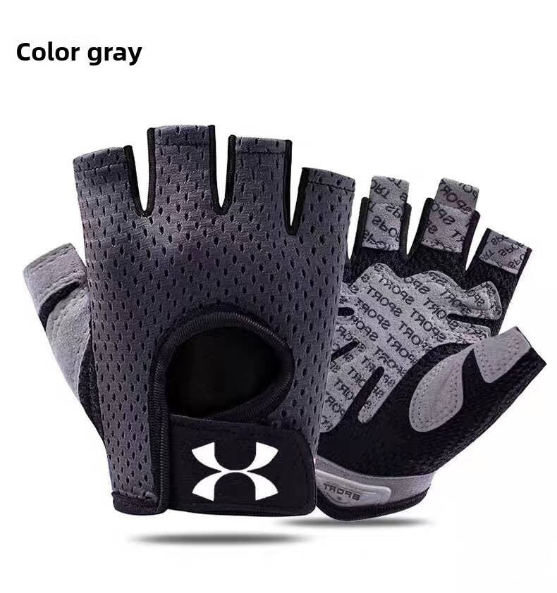 Sports and fitness gloves, breathable