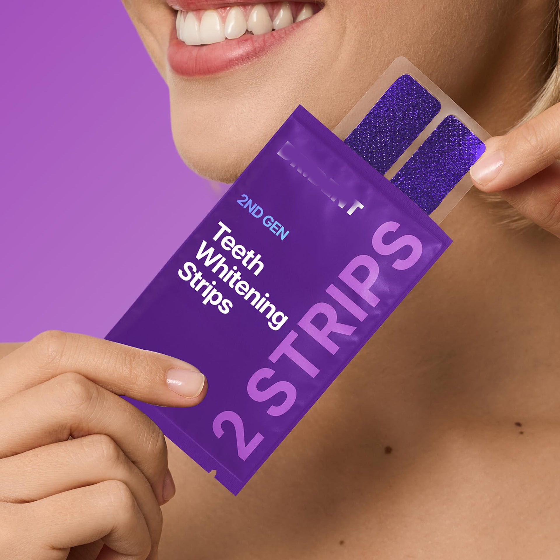 Dr Dent Purple Teeth Whitening Strips