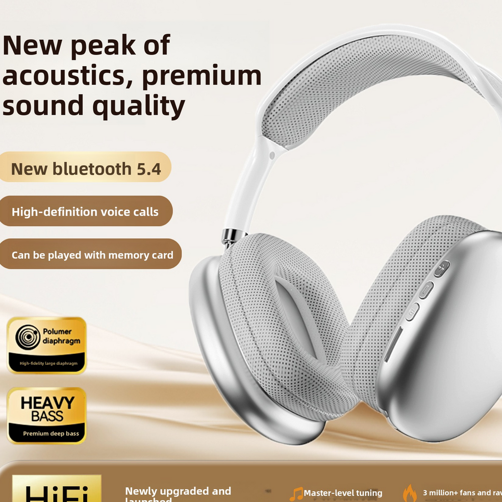 Wireless Bluetooth Headphones with Long Battery Life