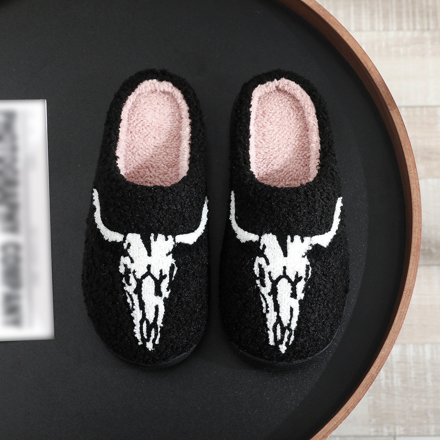 Halloween Plush Slippers Funny Design