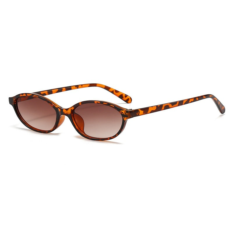 Vintage Oval Sunglasses UV400 Protection
