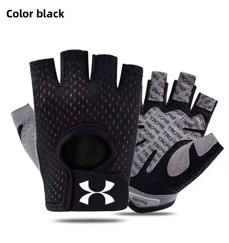 Sports and fitness gloves, breathable